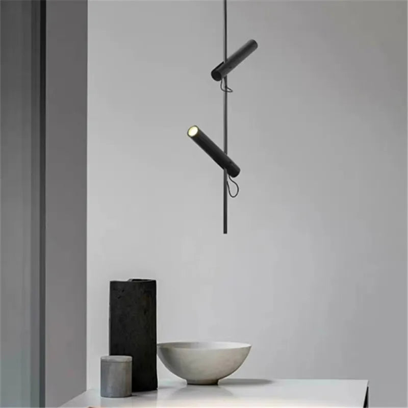 Axyaa Black Spot LED Pendant Light for Bedroom Living Room & Sofa