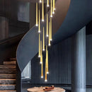 Axyaa Modern LED Pendant Chandelier for Stylish Living Room Lighting