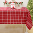 Axyaa Waterproof Cloth Table Cover - Stain Proof Tablecloth for Dining Room, Kitchen & Outdoor