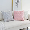 Axyaa Plush Autumn Cushion Cover Set for Home Decor, 45x45cm and 30x50cm Sizes