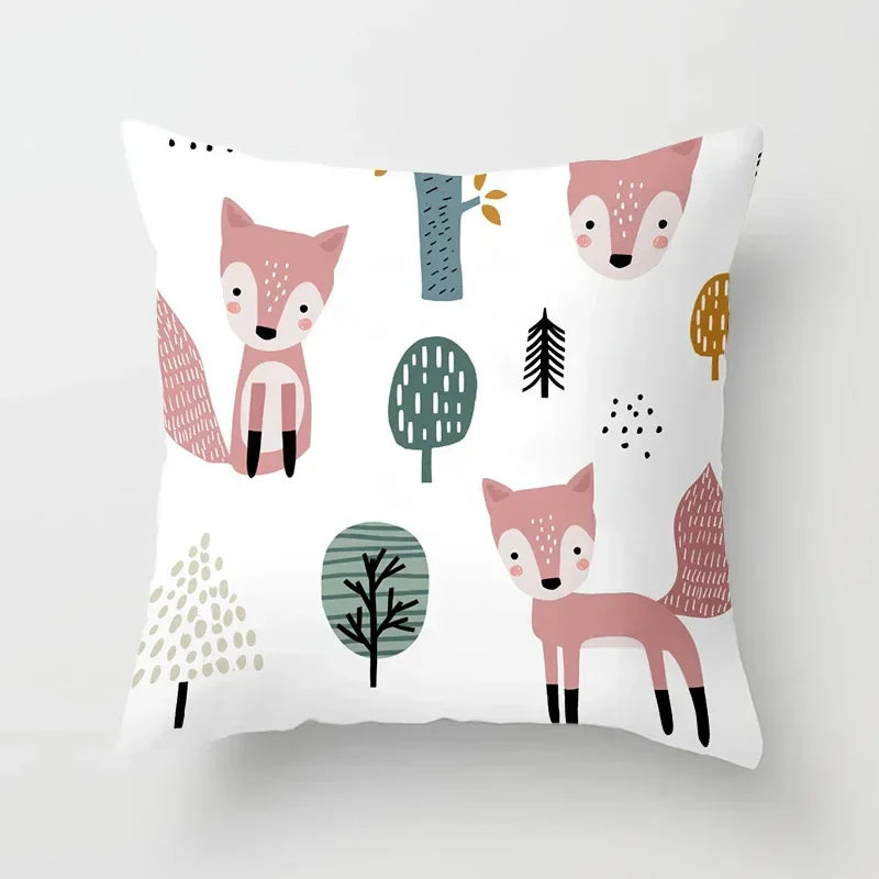 Axyaa Decorative Cushions Pillowcase - Soft Polyester Throw Pillow Cover for Sofa Décor
