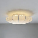 Axyaa Silk Light Japanese Ceiling Lamp: Zen Retro Style for Living Room, Study, Art