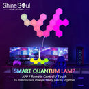 Axyaa RGB Quantum Lamp: Remote Control DIY Wall Decoration, Esports Atmosphere Light