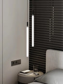 Axyaa Black Acrylic Tube Designer Headboard Pendant Light