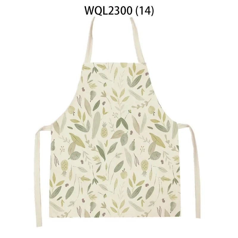 Axyaa Nordic Clouds Kitchen Apron for Home Cooking & Baking
