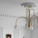 Axyaa Nordic Magic Bean Room Chandelier - Creative Personalized Lighting for Home & Business