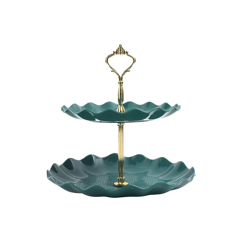 Axyaa Cake Candy Stand Round Wedding Party Display Tray