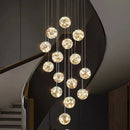 Axyaa Modern Living Room Chandeliers LED Ceiling Hanging Lights Indoor Lighting