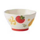Axyaa Cute Straw Hat Dessert Plate - Delicate Ceramic Fruit Breakfast Tableware