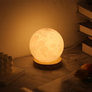 Axyaa Spherical LED Table Lamp: Warm Bedroom Nightlight for Simple Atmosphere