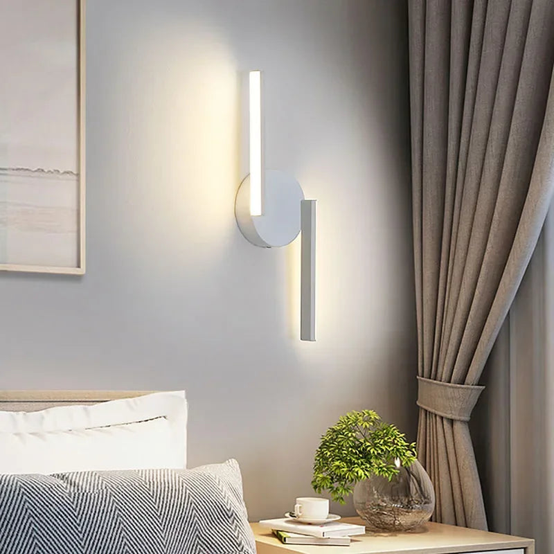 Axya LED Wall Lamp: Modern Bedroom Sconce for Home Decor Lighting