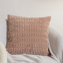 Axyaa Velvet Cushion Cover: Ins Style Candy Color 45x45cm Fashion Sofa Office Home Pillow Cover