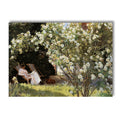 French Country Landscape Vintage Oil Painting Wall Art Poster by Axyaa