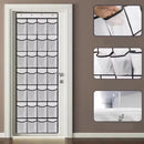 Axyaa 24-Pocket Over the Door Shoe Organizer Mesh Pockets Storage