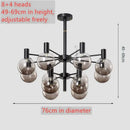 Axyaa Nordic Mocha Pendant Lights: Modern Molecular Design for Luxury Decor
