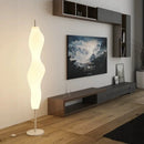 Axyaa Minimalist Nordic LED Floor Lamp for Modern Family Living Room & Bedroom