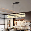 Axyaa Modern Pendant Chandeliers for Living & Dining Room, LED Indoor Hanging Light