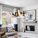 Axyaa Pendant Lights Hanging Chandeliers Modern Dining Room Ceiling Lamp LED Lighting