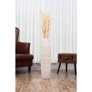 Axyaa 26" Tall Wooden Farmhouse Floor Vase for Fake Plant and Pampas Grass