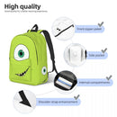 Axyaa Kids Monsters Mike And Sullivan Backpack - Kindergarten Primary School Daypack