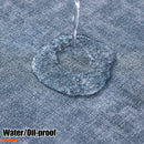 Axyaa Round Waterproof Placemats Set - Non-slip & Heat Resistant Mats