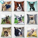 Axyaa French Bulldog Cushion Cover - 45X45CM