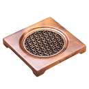 Axya Walnut Teapot Cushion & Tea Mat Set for Kung Fu Tea Ceremony