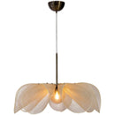 Axyaa Vintage Fabric Ceiling Chandelier LED Lights for Home & Hospitality