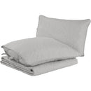 Axyaa Felicity Cotton Quilt Set: Reversible, All Season Bedding with Matching Sham(s)