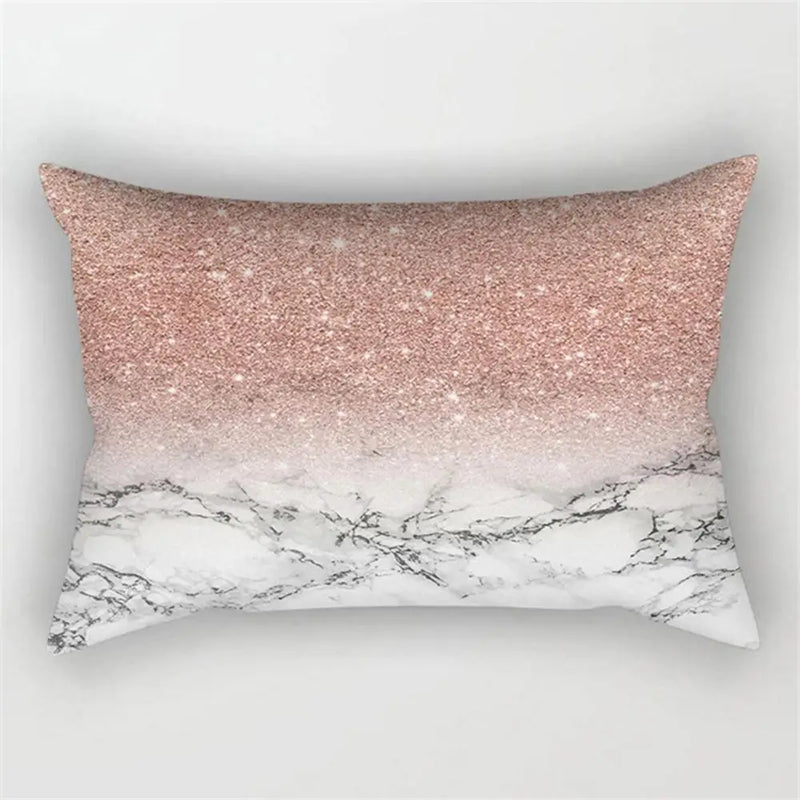 Axyaa Geometric Striped Rectangular Pillowcase for Home Decor