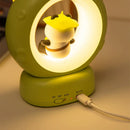 Axyaa Panda Astronaut LED Night Light for Kids - USB Rechargeable Silicone Bedside Lamp