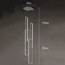 Axyaa Modern Minimalist Chandelier Spiral Staircase Lamp