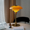 Axyaa Glass Desk Lamp: Modern Danish Design, Ideal for Living Room, Study, or Hotel