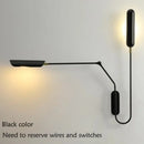 Axyaa Double Headed Rocker Arm Lamp for Living Room and Bedroom