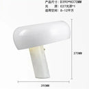 Axyaa Mushroom Marble Desk Lamp Modern LED Table Light