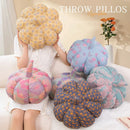 Axyaa Cloth Pumpkin Plush Pillow for Living Room Sofa and Bedroom