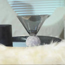 Axya Crystal Champagne Cup Set, Diamond High Foot Glass, Party Drink Supplies