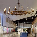 Axyaa Vintage Chandelier Restaurant Personalized Clothing Private Rooms Industrial Living Room Lighting