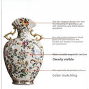 Modern Light Luxury Dried Flower Vase Decor by Axyaa