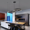 Axyaa Minimalist C-shaped Pendant Light for Restaurant Bar, Bedroom, and Living Room