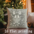 Axyaa Christmas Decorative Pillow Covers - Sofa, Bedroom, Car Cushion Cover