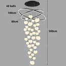 Axyaa Staircase Chandelier Pendant Light for Modern Home Decor & Indoor Lighting