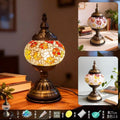 Axyaa Mosaic Flower Light Material Package Handmade Table Lamp