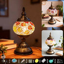 Axyaa Mosaic Flower Light Material Package Handmade Table Lamp