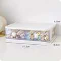 Axyaa Desktop Drawer Organizer | Clear Multi-Layer Storage Rack for Office Supplies
