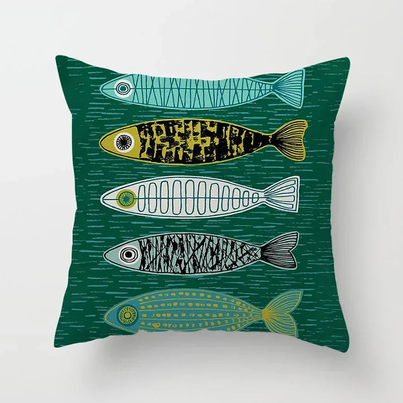 Bohemian Geometric Pattern Printed Pillowcase - Axyaa Brand