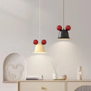 Axyaa Minimalist Small Bell Bedside Chandelier Modern Wind Milk Bean Creative Bedroom Light