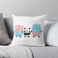 Cute Animal Print Pillowcase by Axyaa for Bedroom & Living Room