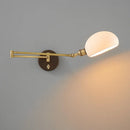 Copper Wall Light with Edison Bulb, Ceramic Base, Adjustable Rotation - Axyaa Brand