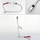 Axyaa 3W LED Gooseneck Machine Tool Light with Switch: Versatile Industrial Lamp for Various Settings